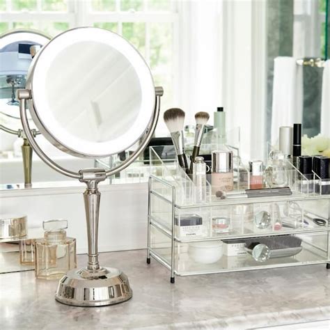 However, the unit comes with an exclusive design to allow both vertical and horizontal mounting. Cordless LED Height Adjustable Rechargeable Vanity Mirror ...