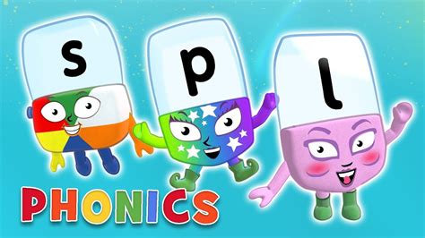 Phonics Learn To Read Practicing Letter Blends Alphablocks Youtube