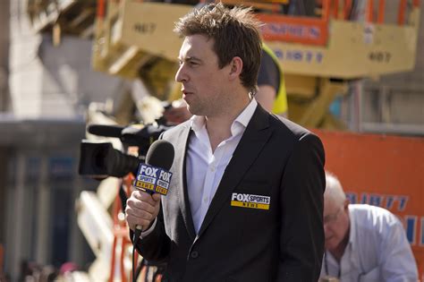 Filefox Sports News Reporter Adam Curley At The Welcome Home Parade
