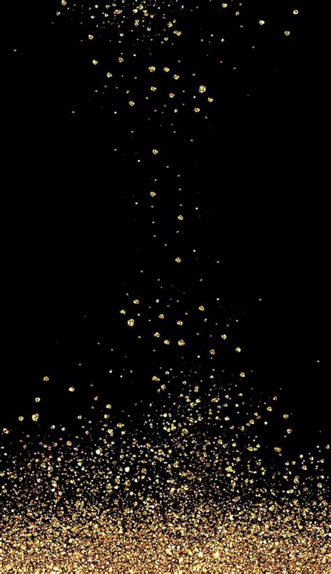 Oro Gold Glitter Wallpaper Iphone And Black Wallpapers Black Glitter