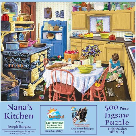 Inc Nanas Kitchen 500 Pc Jigsaw Puzzle Nanas Kitchen 500 Pc Jigsaw