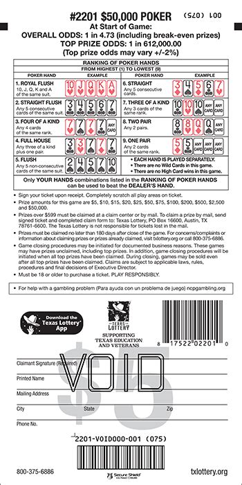 Purchasing lottery tickets online has never been easier. Texas Lottery | Scratch Tickets Details