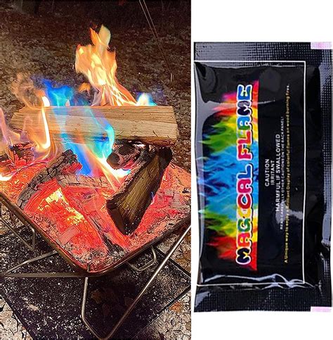 Fralerm Magic Flames Color Changing Fire Wood Magical