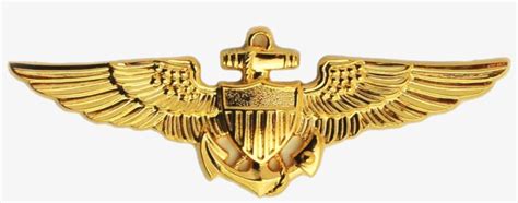 Naval Aviator Badge Navy Pilot Wings Transparent Png 1362x469