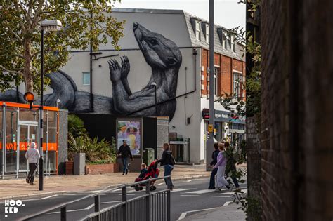 Walthamstows Latest Mural By Belgian Street Artist Roa Hookedblog