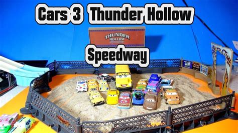 Cars 3 Thunder Hollow Speedway With Miss Fritter Chester Whipplefilter