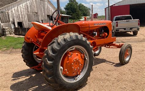 1954 Allis Chalmers Wd45 2wd Tractor Wplow And Blade Bigiron Auctions