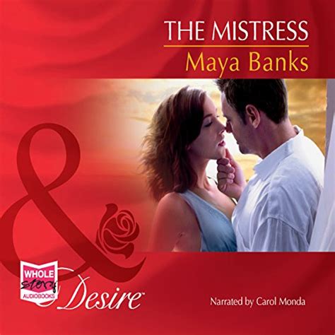 The Mistress Audio Download Maya Banks Carol Monda W F Howes Ltd