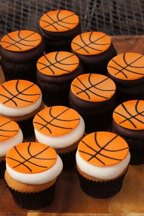 Basketball Cupcakes Basketball Cupcakes Basketball Cake Cupcake Cakes