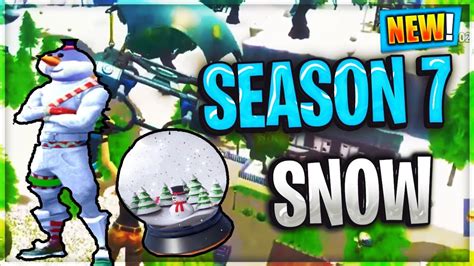 Fortnite new patch note 8.30 contains a lot of new skins, cosmetic items and the new reboot fortnite season 8 of the epic games is being loved by users and they are constantly adding new things. *NEW* Fortnite SEASON 7 LEAKS AND RUMOURS SNOW MAP ...