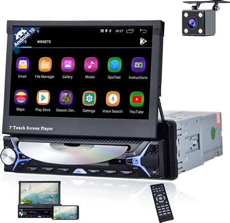 Amazon UNITOPSCI Single Din Android 10 0 Car Stereo CD DVD Player