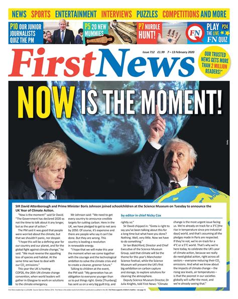 First News Magazine First News Issue 712 Back Issue