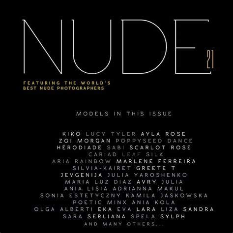 Nude Magazine March 2021 Numero 21 Landscape Issue Exclusive
