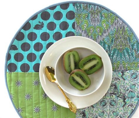 Freshen Up Your Table With Round Placemats Quilting Digest