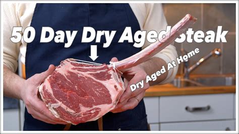 how to dry age beef at home 50 day dry aged rib steak glen and friends cooking glen and