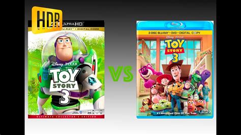 Comparison Of Toy Story 3 4k 2k Di Hdr10 Vs Regular Version Youtube