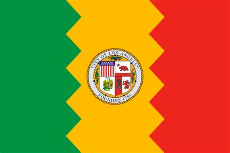 Fileflag Of Los Angeles Californiasvgpng Ufopedia