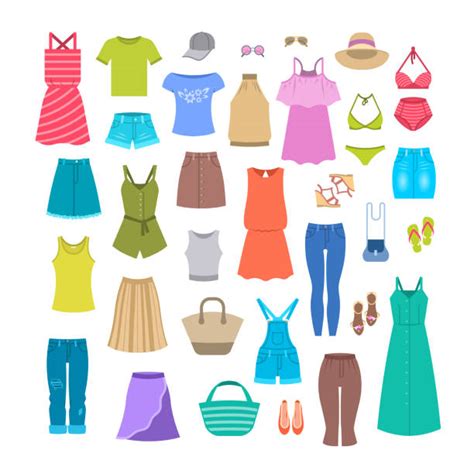 268300 Summer Clothes Illustrations Royalty Free Vector Graphics