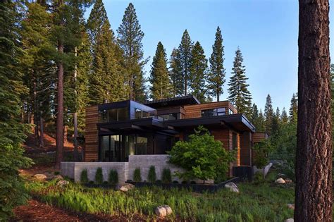 Mountain Modern Retreat In Lake Tahoe Offers A Sophisticated Sanctuary