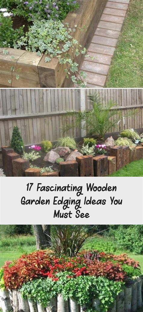 You can create limitless garden edging ideas with wood as it is an easy to handle edging material. 17 Fascinating Wooden Garden Edging Ideas You Must See ...