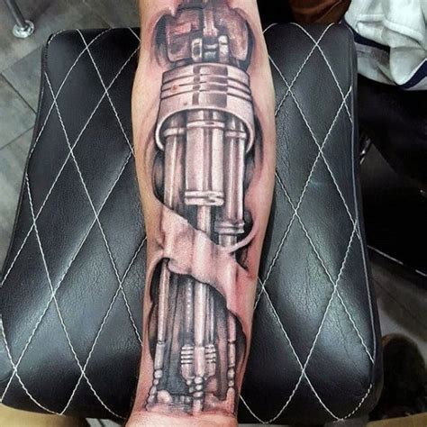 60 Terminator Tattoo Designs For Men Manly Mechanical