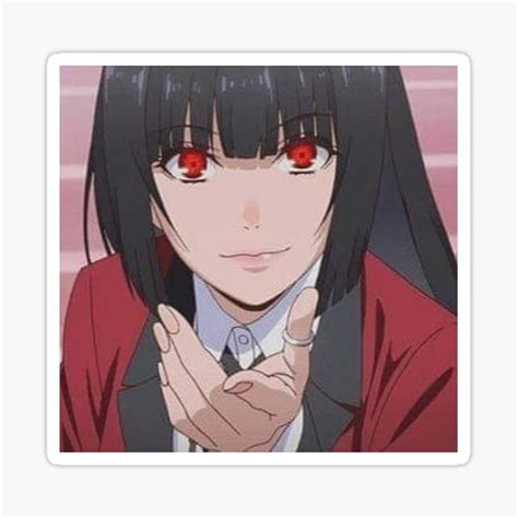 Yumeko Jabami Sticker For Sale By Emmacat132 Redbubble