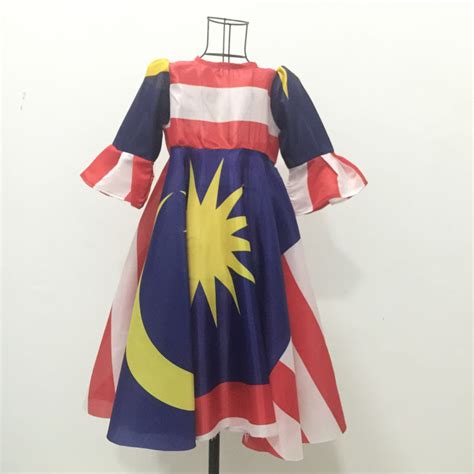 Mengupayakan pembangunan kandungan kreatif negara. 30+ Baju Kurung Corak Bendera Malaysia, Gaya Terbaru!
