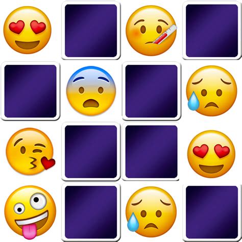 Emoji Memory Game For Adults