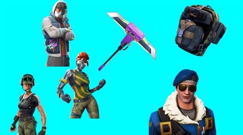 Fortnite Every New Skin Pickaxe And Cosmetic For Season 4