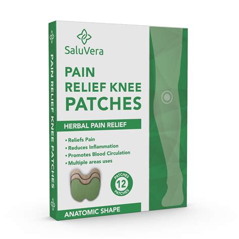 Knee Pain Relieving Patches Saluvera