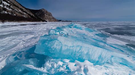 Ice Lake Rocks Wallpaper Hd Nature 4k Wallpapers Images Photos And