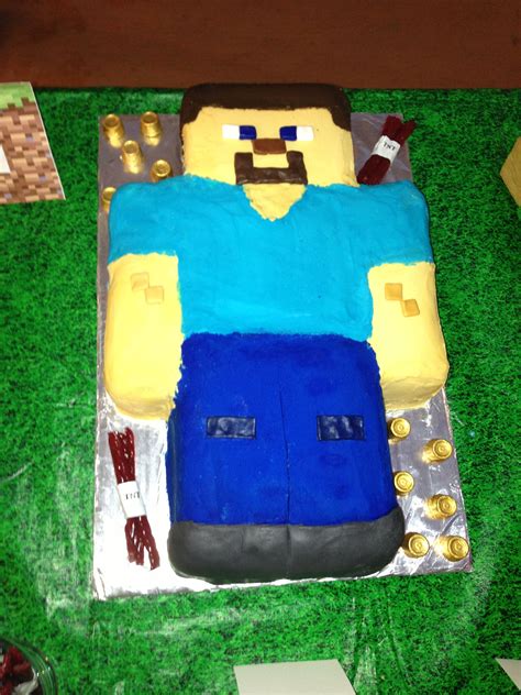 Minecraft Steve Cake 2022 Get Best Games 2023 Update