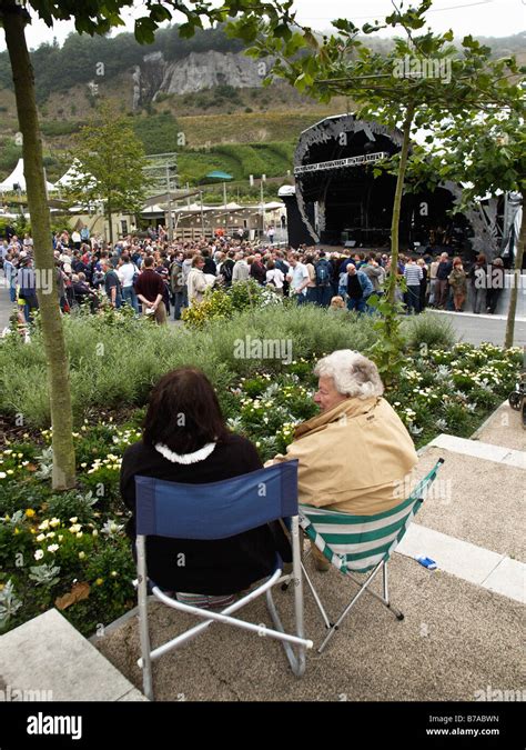 Eden Sessions Brian Wilson Eden Project Cornwall Stock Photo Alamy