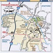 Fredericksburg VA roads map