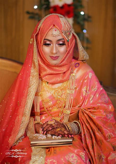 Pakistani Simple Hijab Wedding Dress