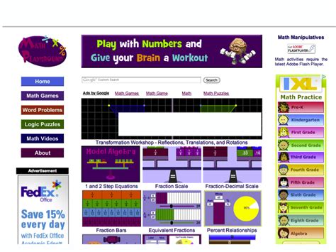 Iintegratetechnology Math Playground