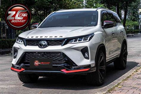 Modified Toyota Fortuner Legender With Sporty Body Kit Looks Wow