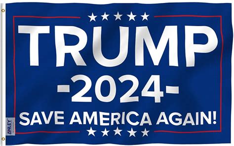 ANLEY Fly Breeze 3x5 Foot Trump 2024 Flag Polyester Walmart