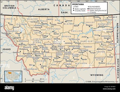 Madison County Montana United States Of America Hi Res Stock
