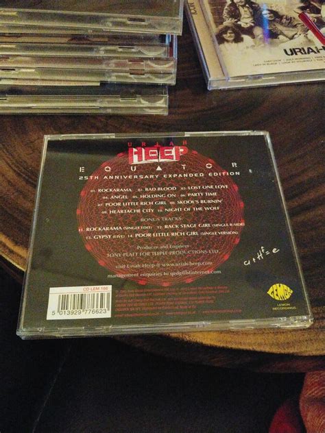 Uriah Heep Equator 25 Anniversary New Cd Ebay