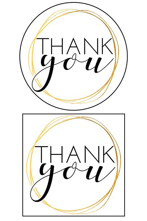 I wanted to say thank you for all your support for this little blog of mine and what better way then a free printable. Printable Thank You Tags
