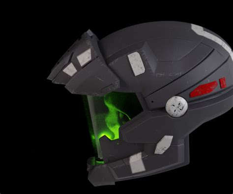 Artstation Printable Halo Reach Haunted Helmet 3d Print Model Game