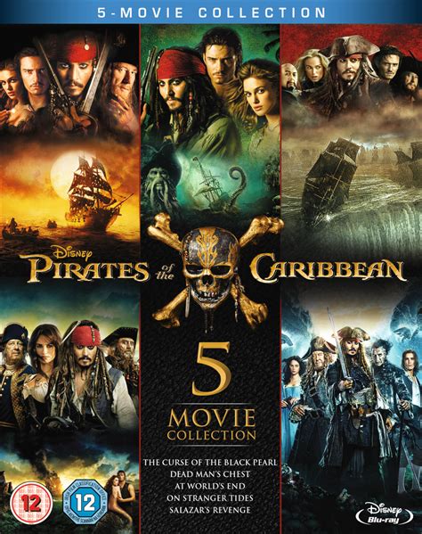 Even the last film, 2017's. Pirates of the Caribbean: 1-5 Box Set Blu-ray | Zavvi