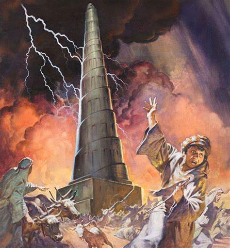 The Tower Of Babel By James E Mcconnell At The Illustration Art Gallery