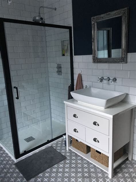 Our range of high quality vanity basin units will allow you to create a seamless designer theme in your bathroom. Mode shower cubicle - Victoria Plumb, stone effect tray ...