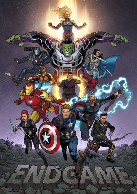 Avengers Endgame Fan Art By Chickenz Rmarvel