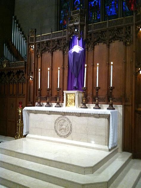 New Liturgical Movement An Altar Of Noble Beauty The Altar Of The