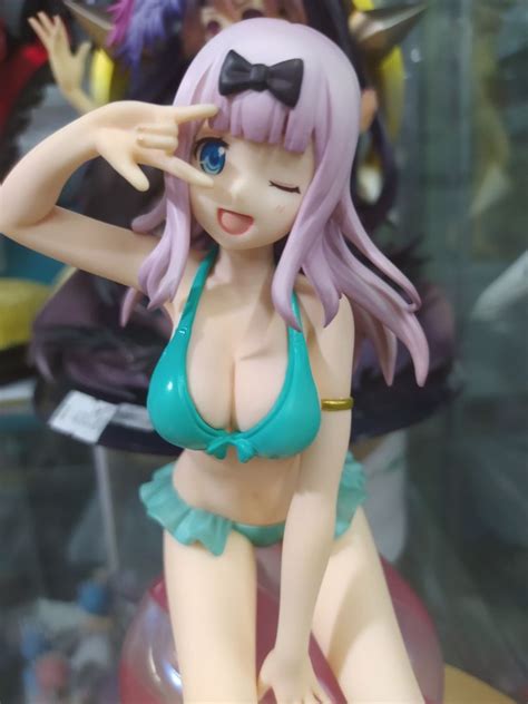 Phat Scale Kaguya Sama Love Is War Chika Fujiwara Swimsuit Ver Pvc Figure Used With Box