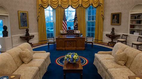 Una Mirada Al Interior De La Oficina Oval De Joe Biden Infobae