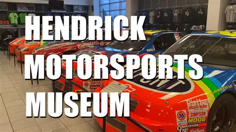Hendrick Motorsports Museum Youtube